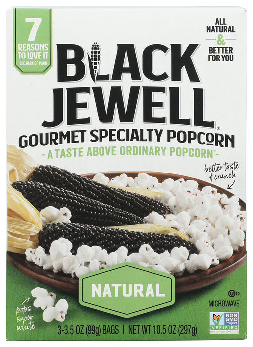 Gourmet Popcorn, Natural, 3 bag / 10.5 oz