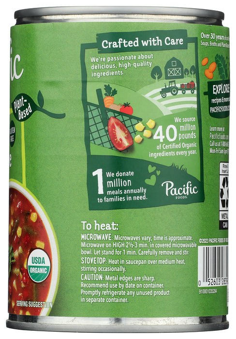 Hearty Vegetable Soup, Org, 16.3 oz