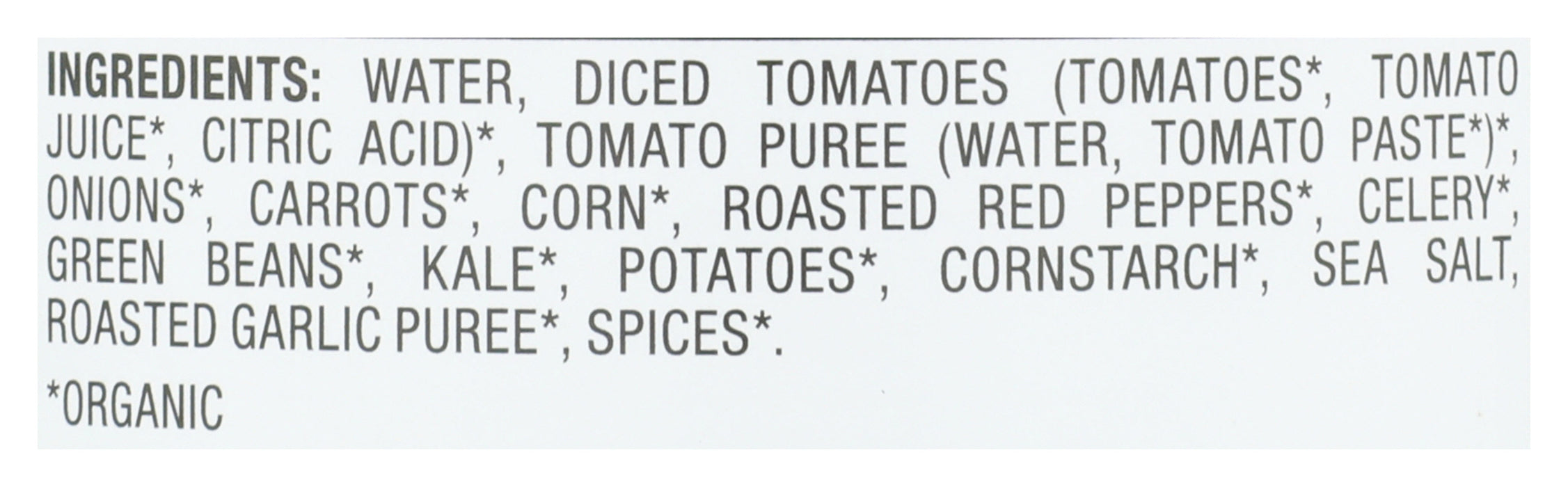 Hearty Vegetable Soup, Org, 16.3 oz