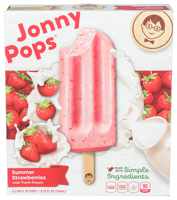 Ice Cream Bar, Summer Strawberries, 4 ct / 8.25 fl oz
