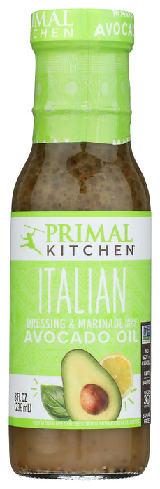 Italian Dressing & Marinade w/ Avocado Oil, 8 fl oz