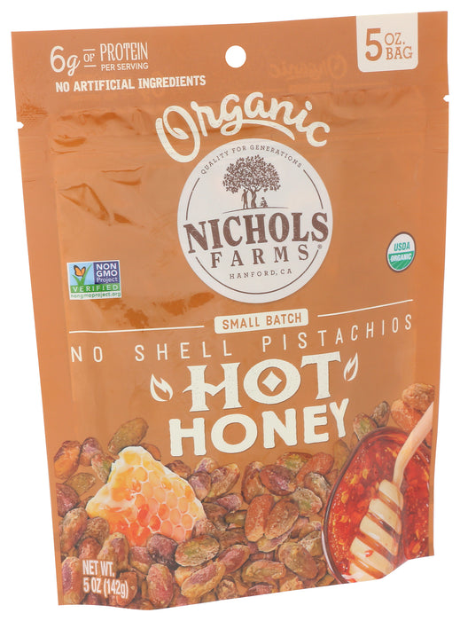 No Shell Pistachios, Hot Honey, Org, 5 oz