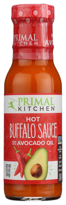 Hot Buffalo Sauce w/ Avocado Oil, 8.5 oz