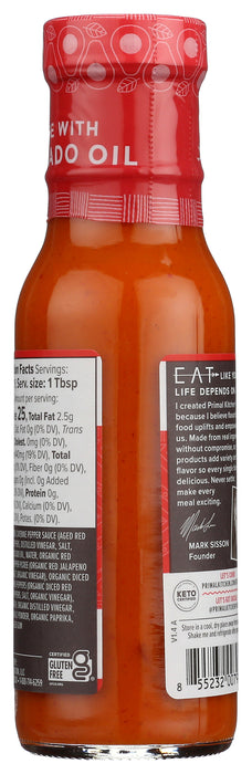 Hot Buffalo Sauce w/ Avocado Oil, 8.5 oz
