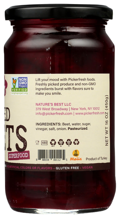 Pickled Beets, Crunchy, 16 oz