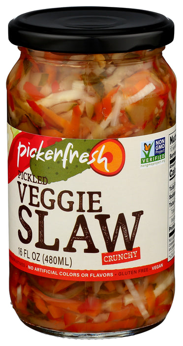 Pickled Veggie Slaw, Crunchy, 16 oz