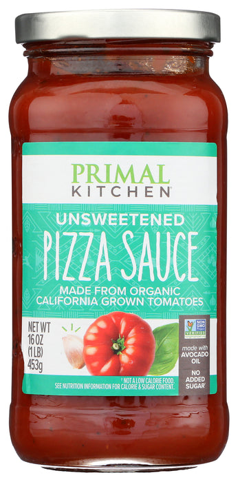 Pizza Sauce Unsweetened w/ Avocado Oil, 16 oz