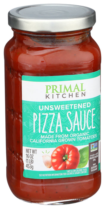 Pizza Sauce Unsweetened w/ Avocado Oil, 16 oz