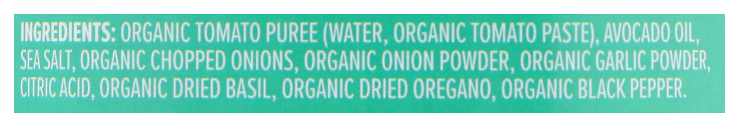Pizza Sauce Unsweetened w/ Avocado Oil, 16 oz
