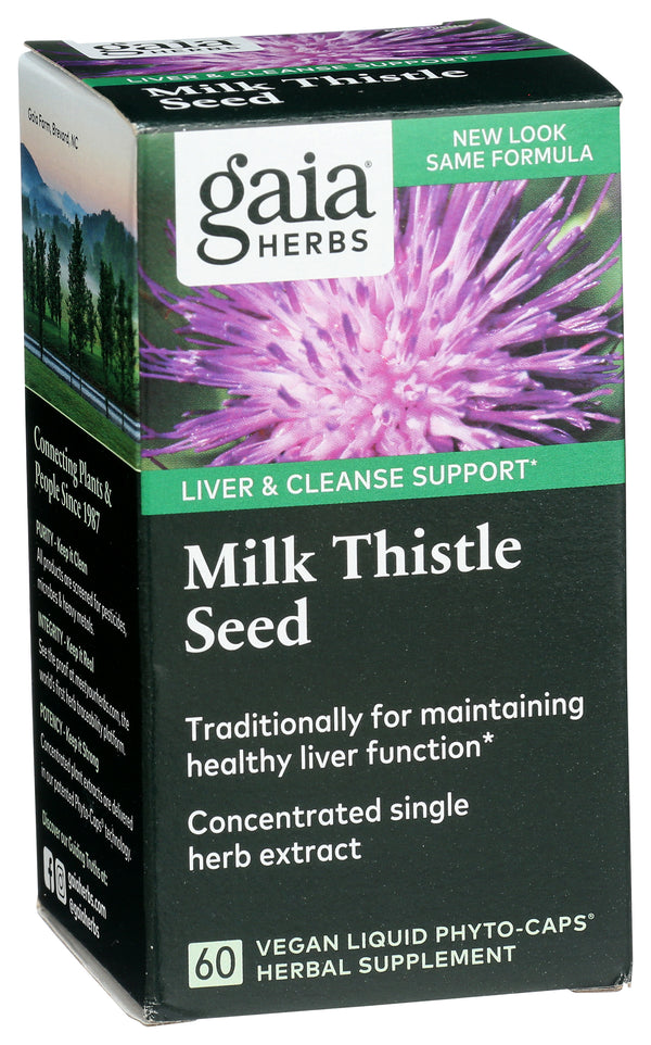 Milk Thistle Seed, 60cap