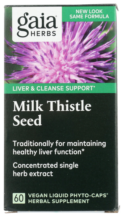 Milk Thistle Seed, 60 cap