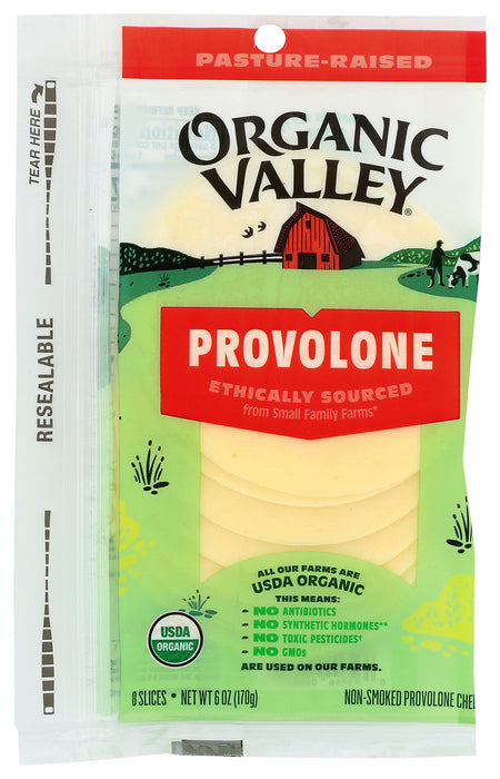 Provolone Cheese, Sliced Org, 6 oz