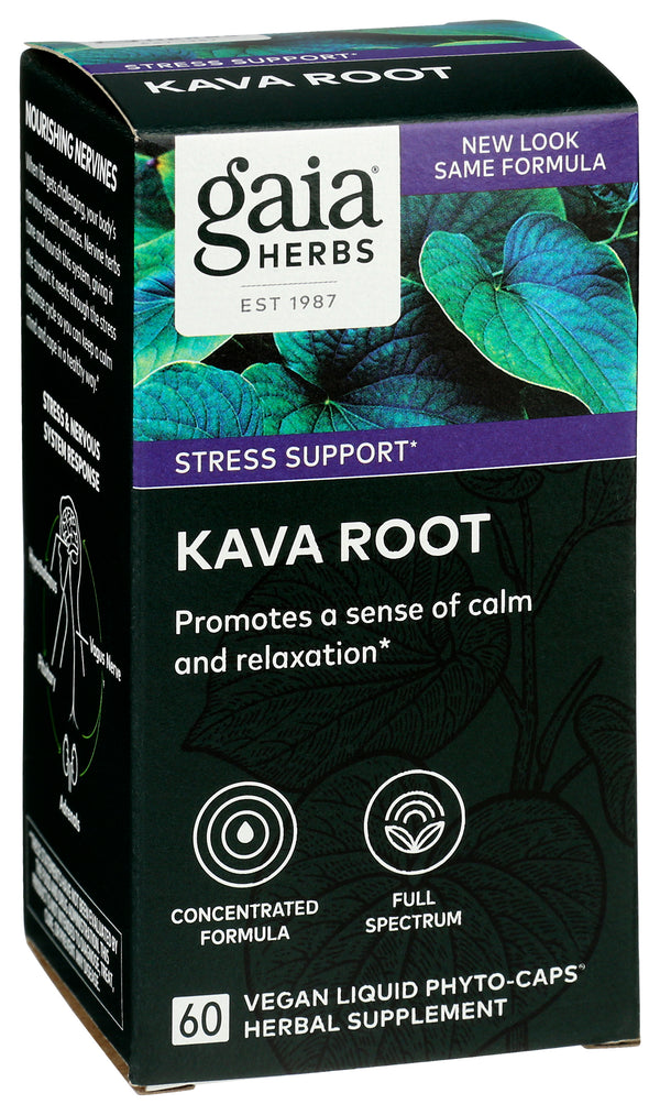 Kava Kava Root, 60cap