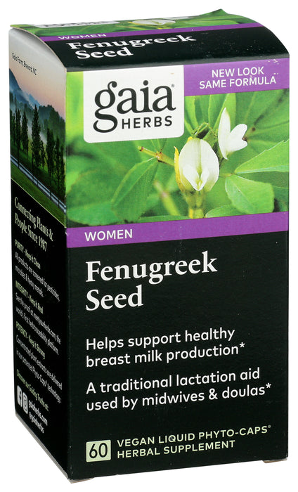 Fenugreek Seed, 60 cap