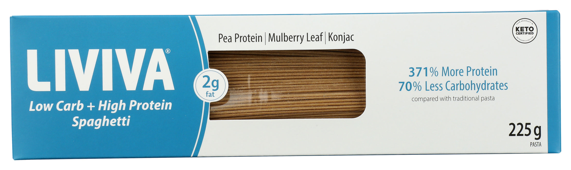 Spaghetti Low Carb + High Protein Pasta, 225 g