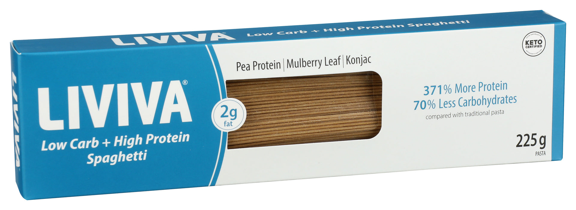Spaghetti Low Carb + High Protein Pasta, 225 g
