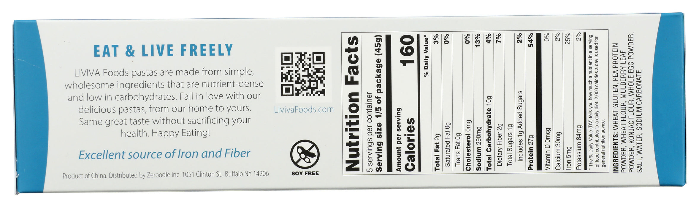 Spaghetti Low Carb + High Protein Pasta, 225 g