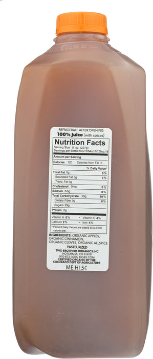 Spiced Apple Cider, Org, 64 fl oz