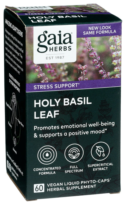 Holy Basil Leaf, 60 cap