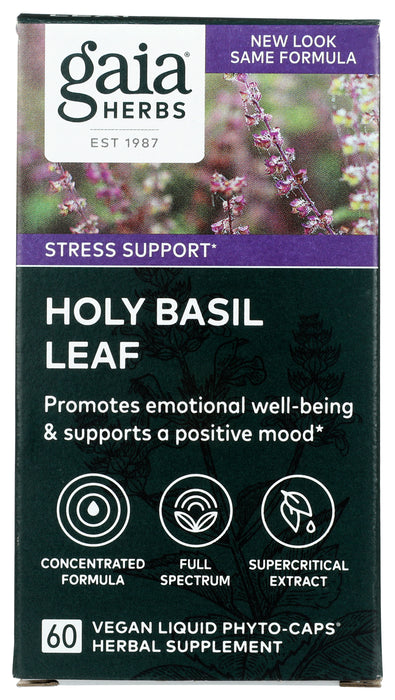 Holy Basil Leaf, 60 cap