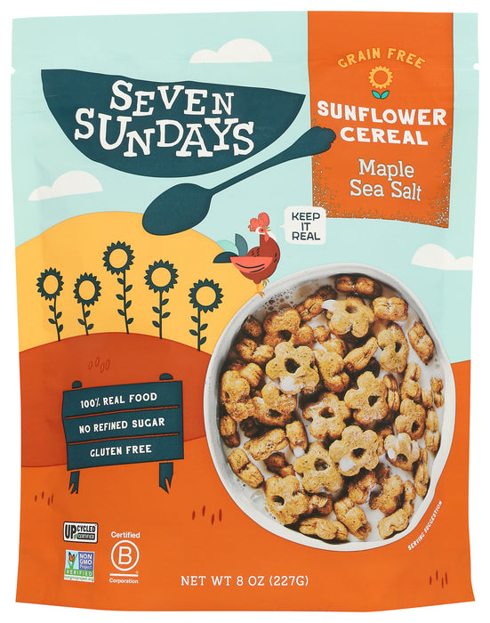 Sunflower Grain Free Cereal, Maple Sea Salt, 8 oz