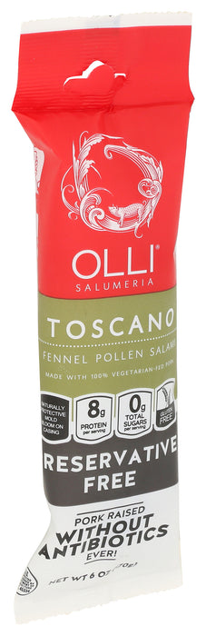 Toscano Fennel Salami, ABF, 6 oz