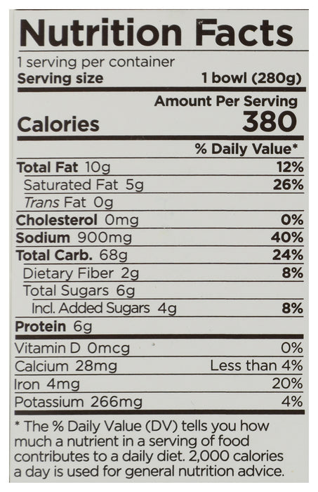 Veg Curry Bowl, Thai Yellow Curry w/ Rice, 9.9 oz