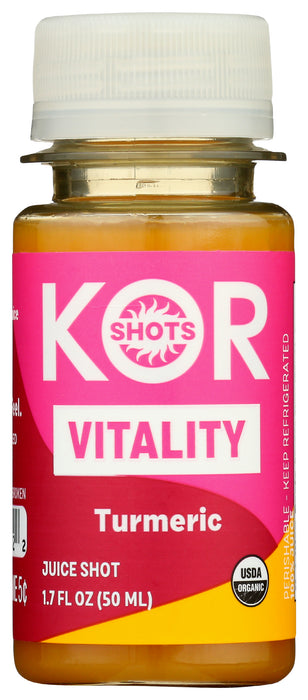Vitality Shot, Turmeric, Org, 1.7 floz