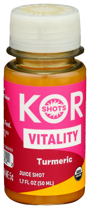 Vitality Shot, Turmeric, Org, 1.7 floz