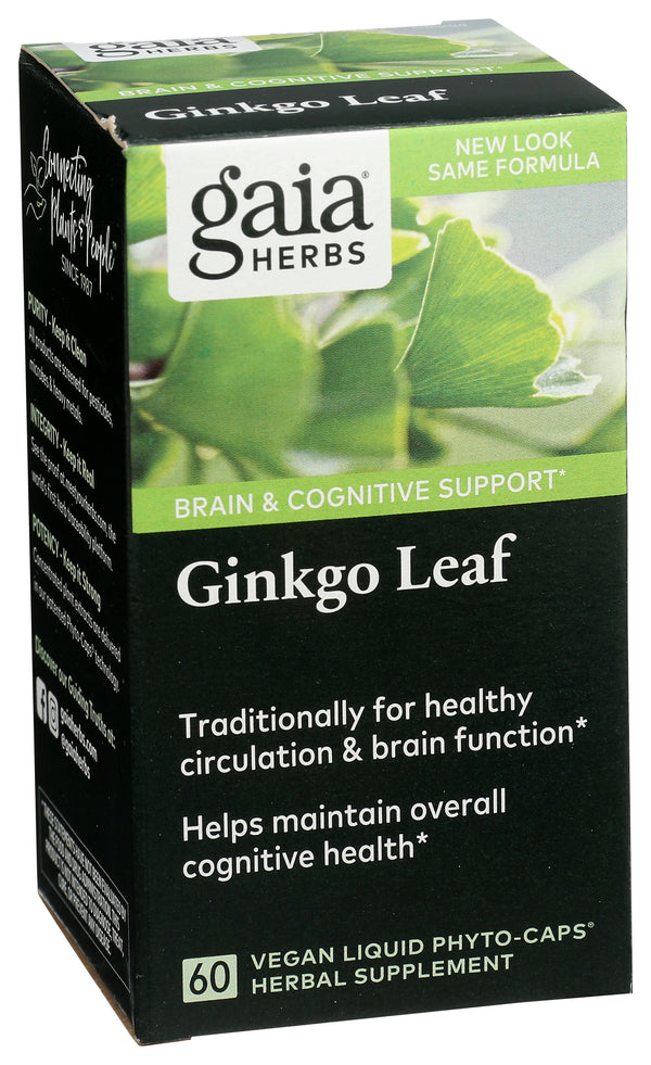 Ginkgo Leaf, 60 cap