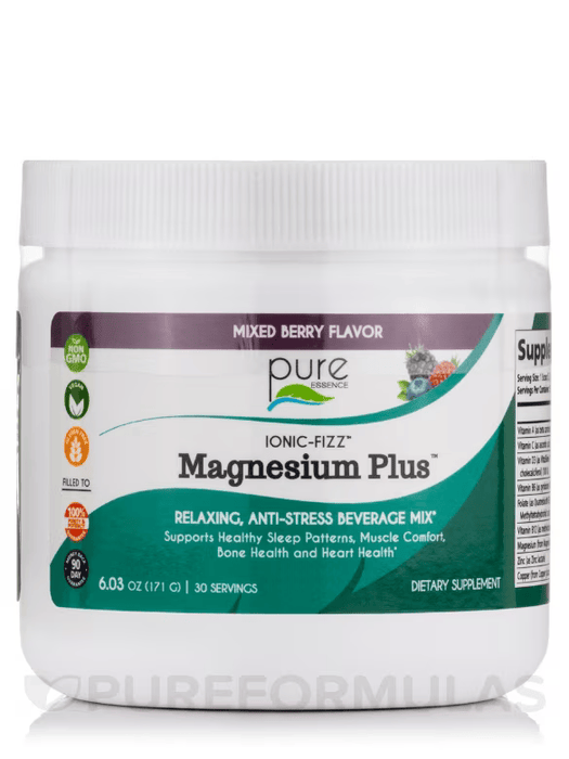 Ionic Fizz Magnesium Plus, Mixed Berry, 171 gm