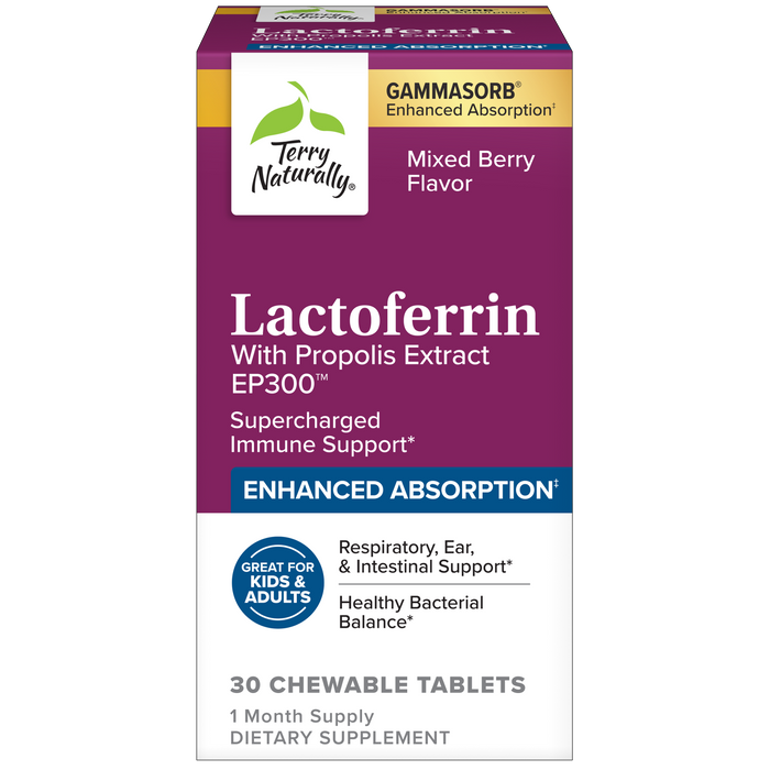 Lactoferrin with Propolis, 30 chew tab