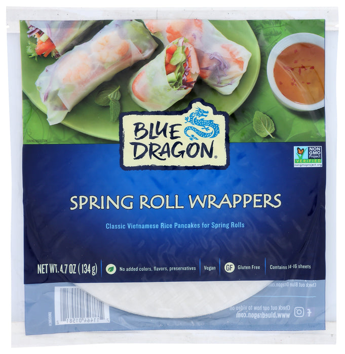 Spring Roll Wrappers, GF, V, 4.7 oz