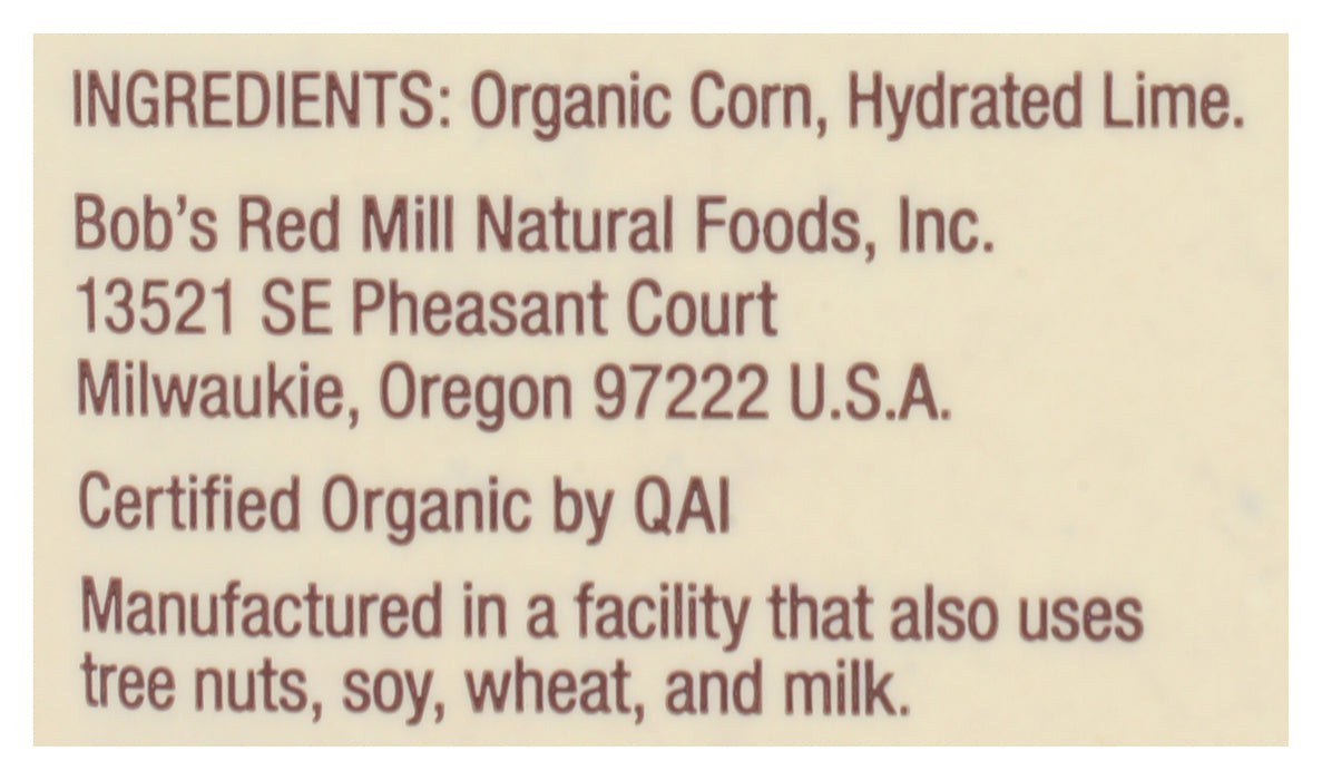 Golden Corn Flour, Masa Harina, Org, 24 oz