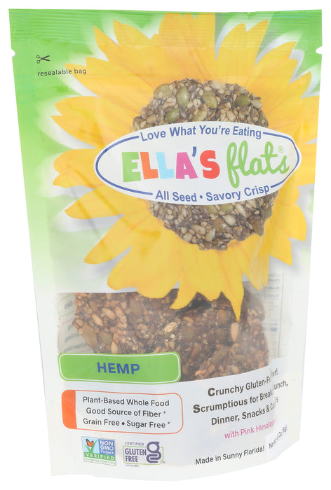 Superfood Seed Crackers, Pumpkin Seed w/ Hemp Hearts, GF, 4.8 oz