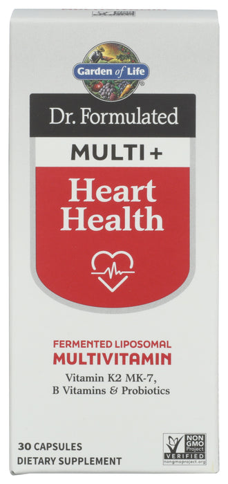 Dr. Formulated Heart Health Multivitamin, GF, 30 cap