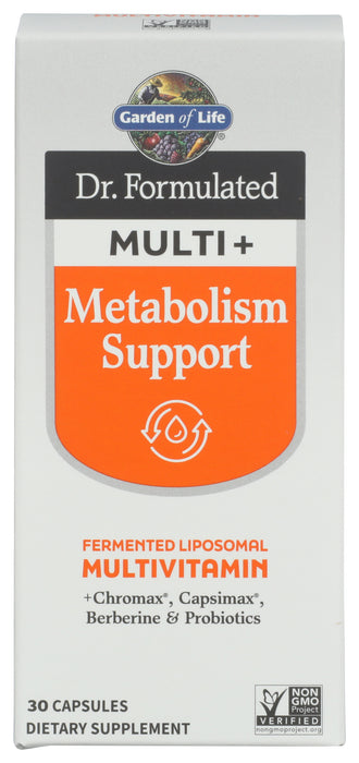 Dr. Formulated Metabolism Support Multivitamin, GF, 30 cap