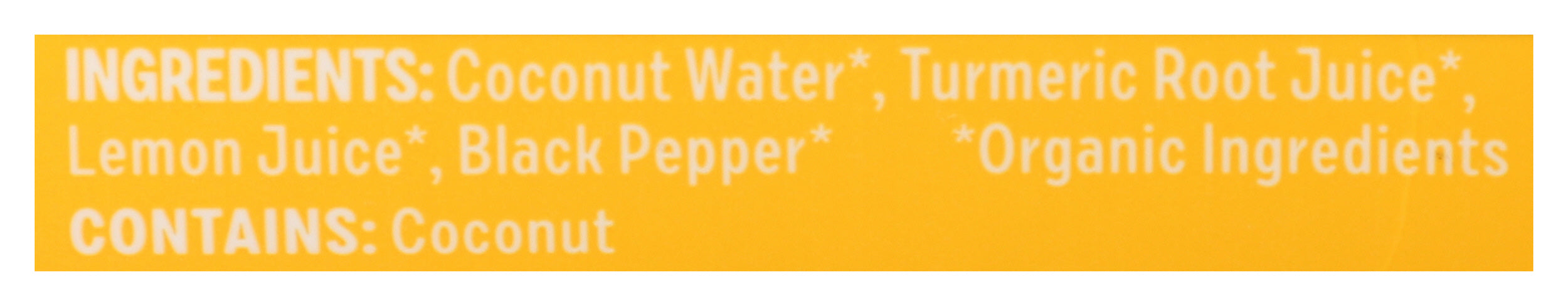 Vitality Shot, Turmeric, Org, 1.7 floz