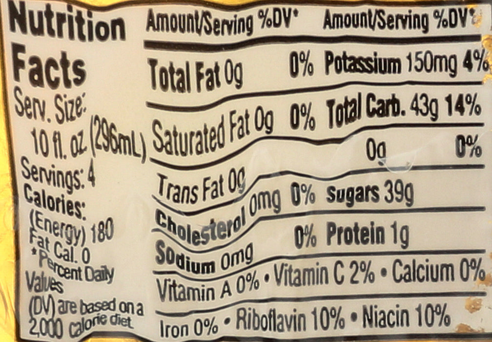 Apple Juice Glass, 4/10 floz