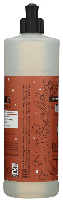 Liquid Dish Soap, Gingerbread Scent, 16 oz