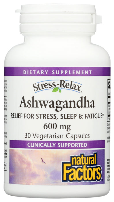 Ashwagandha, 600 mg, 30 vcap