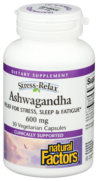 Ashwagandha, 600 mg, 30 vcap