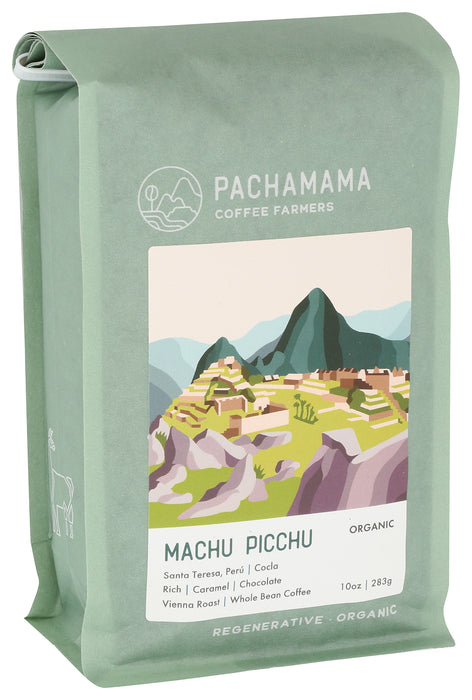 Machu Picchu Whole Bean Coffee, Org, 10 oz