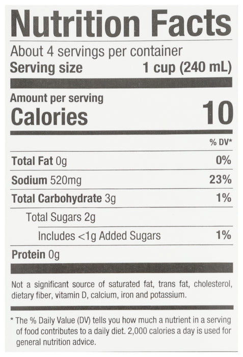 Vegetable Broth, Org, 32 fl oz