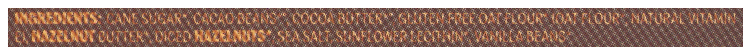 Hazelnut Oat Milk Chocolate Bar, FT Org, 2.5 oz