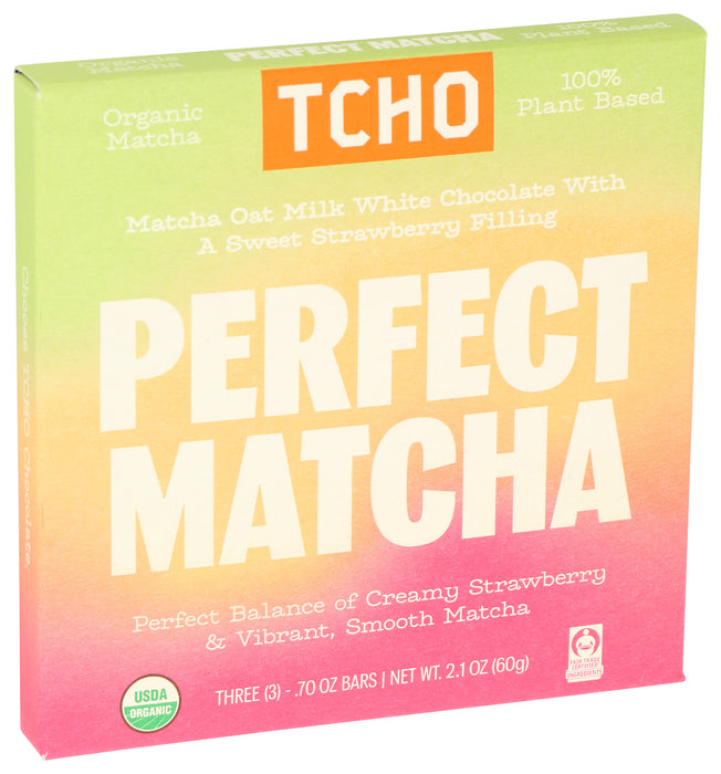 Perfect Matcha Oat Milk White Chocolate Bar, FT Org, 2.1 oz