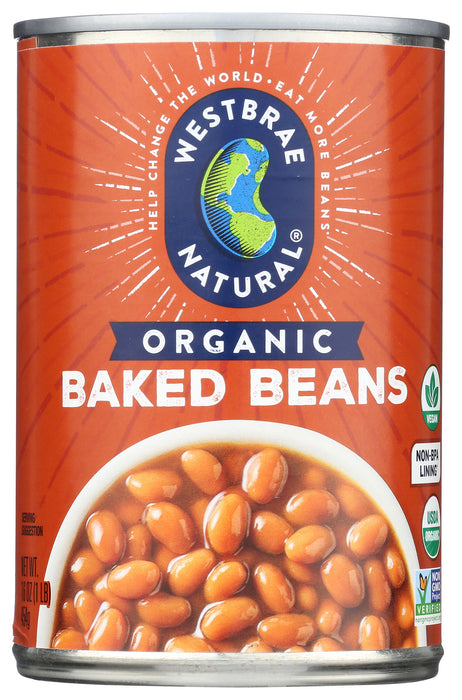 Baked Beans, Org, 16 oz