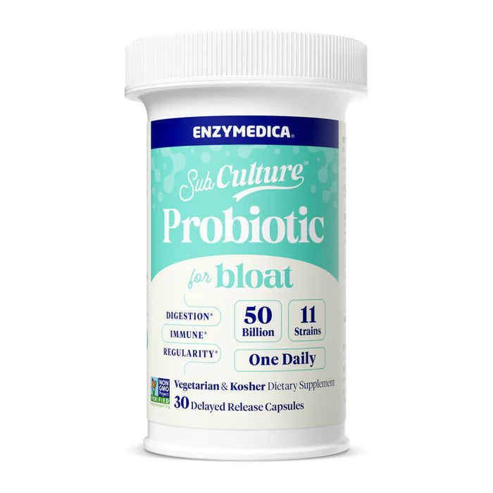 SubCulture Probiotic for Bloat 50B SS, 30 cap