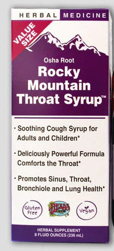 Rocky Mountain Throat Syrup, 8 fl oz