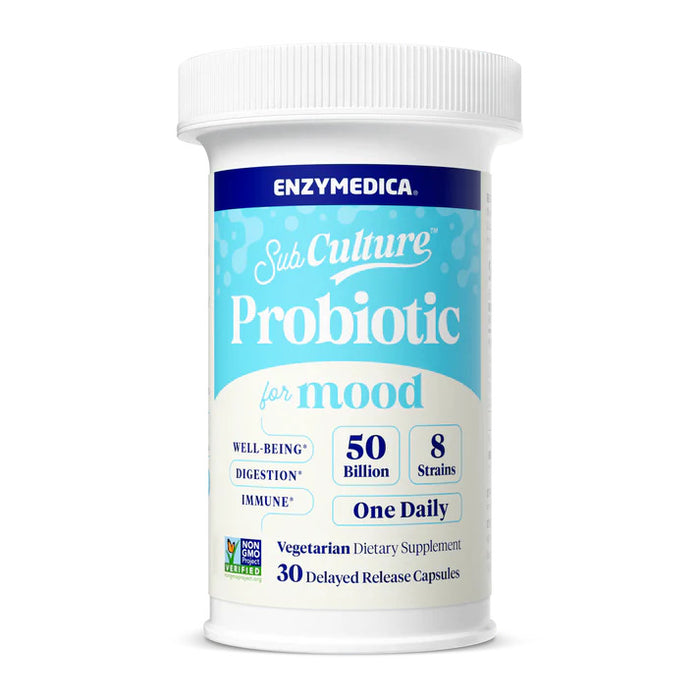 SubCulture Probiotic for Mood 50B SS, 30 cap